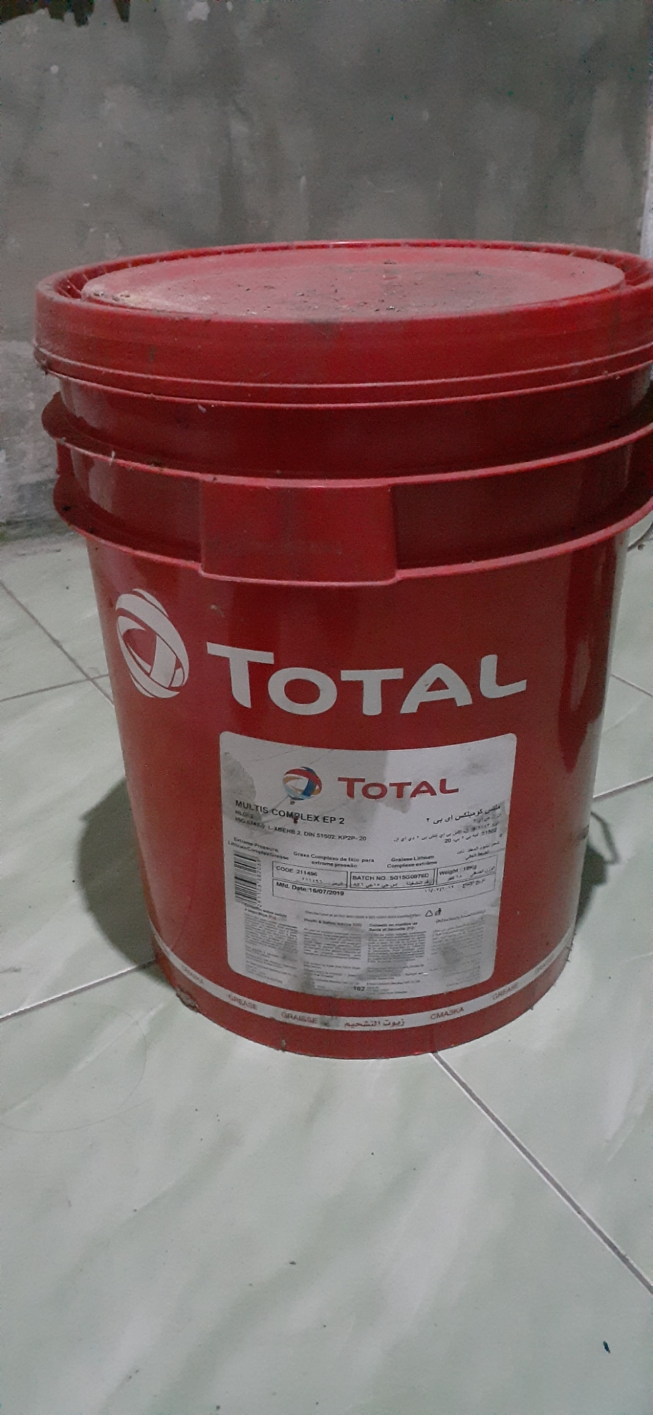 Grease Bearing Total Multi Complex EP 2