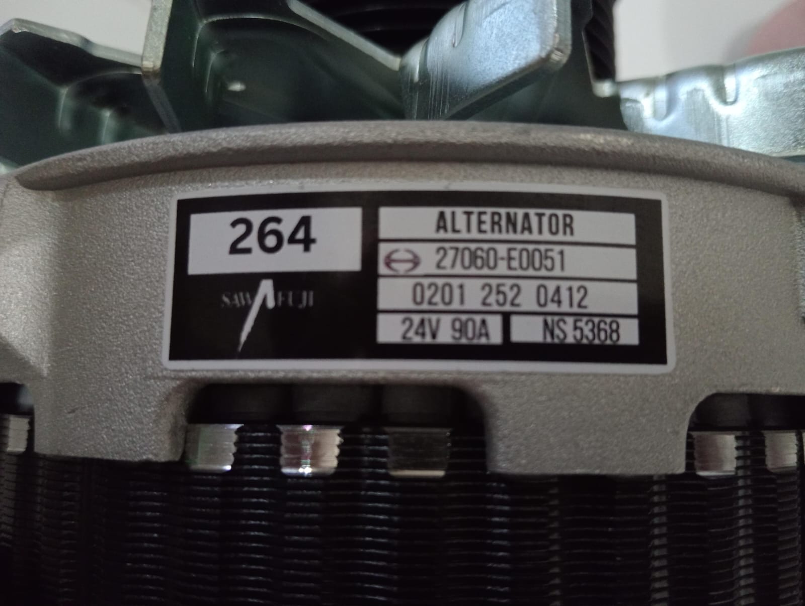 Alternator Hino Euro 4 Seri 500